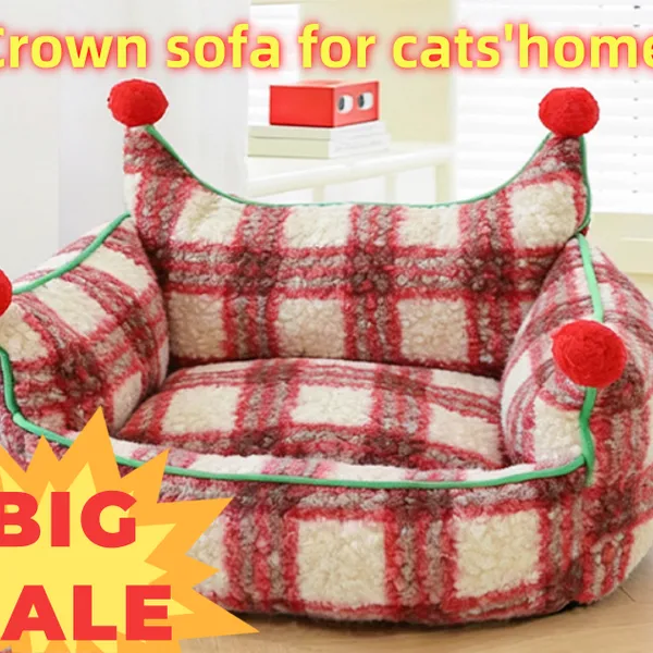 Luxury Breathable Pet Sofa With Cushion - Soft Nest for Cats & Dogs photo-3