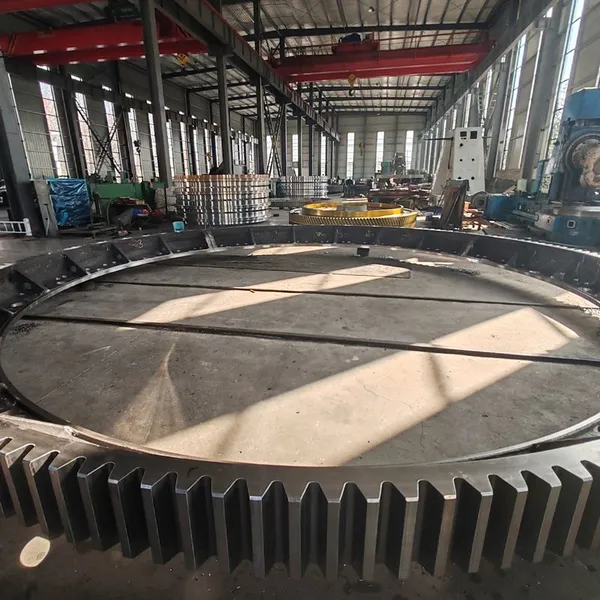 Custom Forged Large Gear Ring for Cement Plant Kilns up to 10m Diameter photo-5