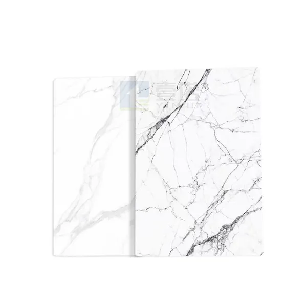 Residential Living Room Wall FRP Marble Patterned Panels Fiberglass Reinforced Waterproof Fireproof High Gloss Easy Install