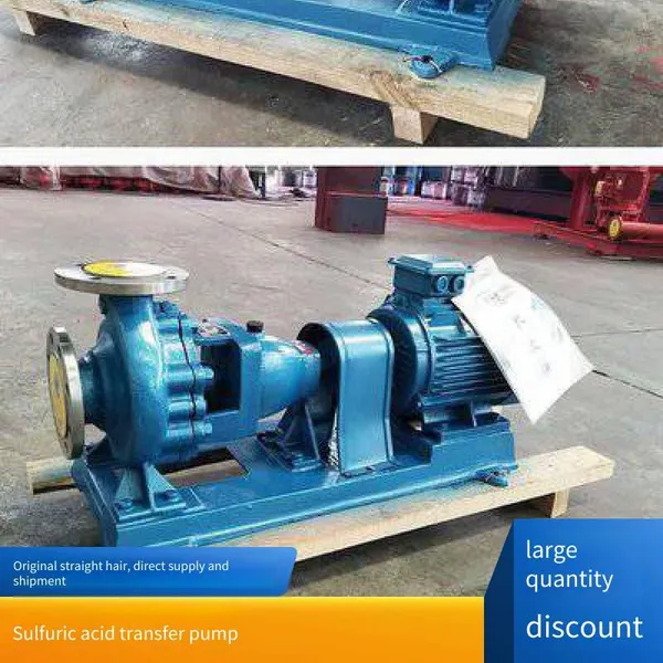 Chemical Pump for Transporting Strongly Corrosive Liquids Such as Sulfuric Acid and Hydrochloric Acid, With Stable Quality, no Leakage and Low Noise photo-3