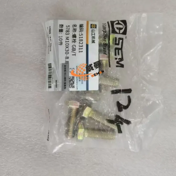 Original SEM 5182311 Bolt for Wheel Loader Spare Parts in Stock. photo-2