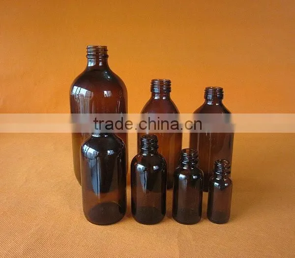 15ml 30ml 60ml 120ml 240ml 480ml Amber Glass Boston Bottle photo-2