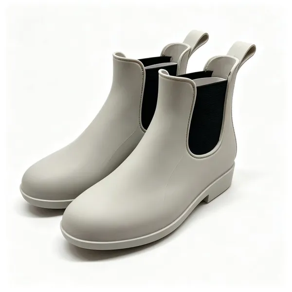 Proshield Work Women’s Chelsea Rain Boots, Women's Shoes, Waterproof Ankle Rubber Boots With Elastic Side Panels