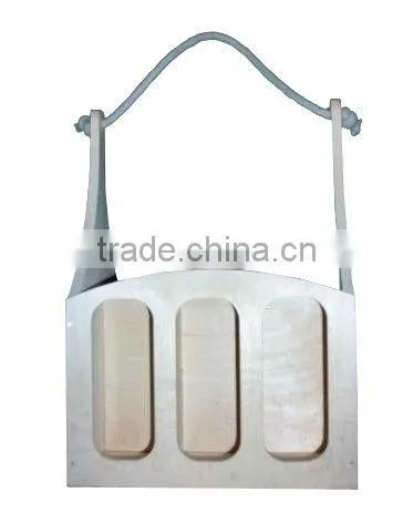 Simple Wood Wine Basket