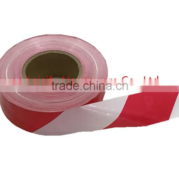 Warning Tape With Red and White Colour for Road Lock NLRW3-70-100 photo-5