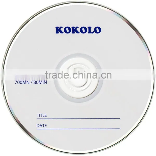 Taiwan CD Media Brand Logo Printed. 52x 700mb Cd-r photo-2