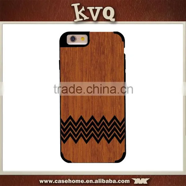 OEM Design Wooden Phone Case Back Cover Case for Iphone photo-4