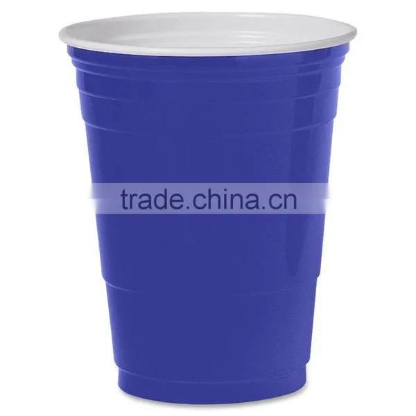 12oz Blue Plastic Cup Disposable Tableware ps photo-2