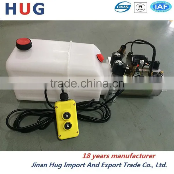 China Supplier Manufacturer Hydraulic Power Pack for Tipper Trailer 12VDC photo-2