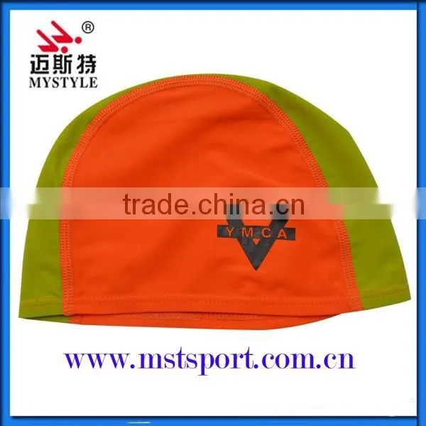 Promotional Cheap Polyester Unisex Swimming Caps photo-2