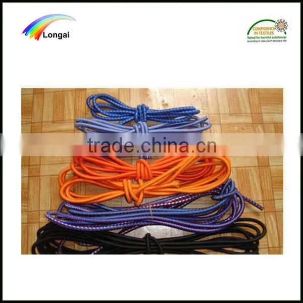 4mm Black Round Braided Elastic Cord 4mm Elastic Rope photo-3