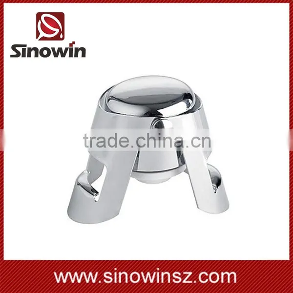Sinowin Metal Champagne Stopper With 3D Laser Engraved photo-5