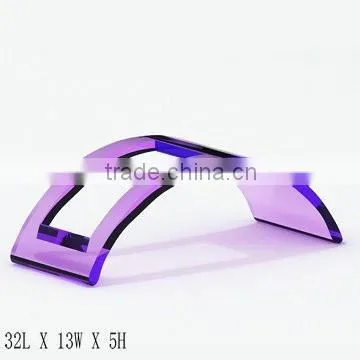 Classic Excellent Acrylic Single Wine Bottle Display Rack photo-4