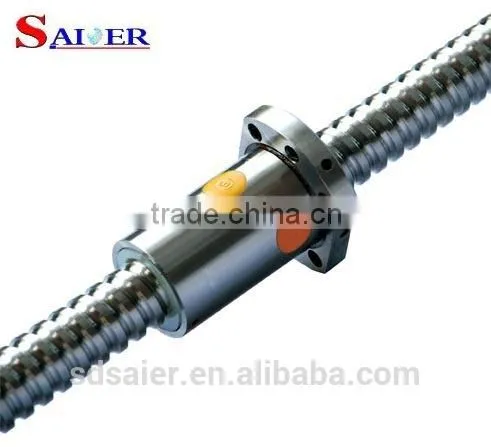 SFU1605 BK10 BF10 installed grind ball screw roller processed