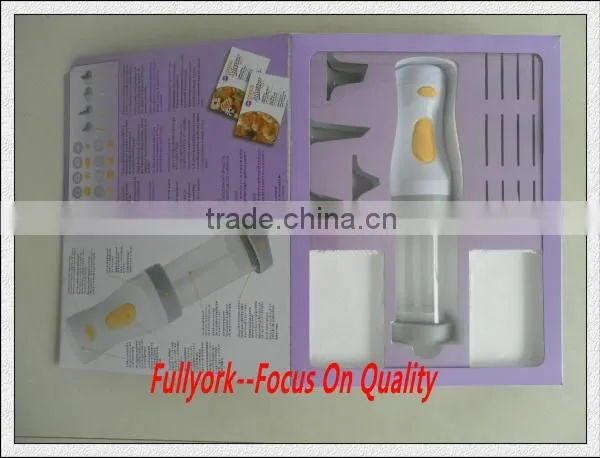Battery Operated Cordless Cookie Master As Seen On TV Cookie Press Decorating Appetizers photo-4