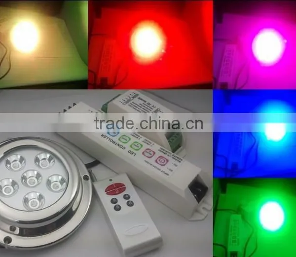 18W RGB Underwater Boat Yacht Marine LED Light photo-6