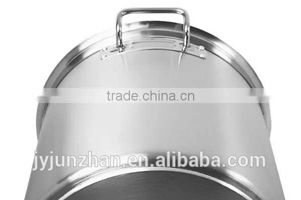 3layers Composite Bottom Stainless Steel Stock Pot Hotel Restaruant Kitchenware Equipment photo-3