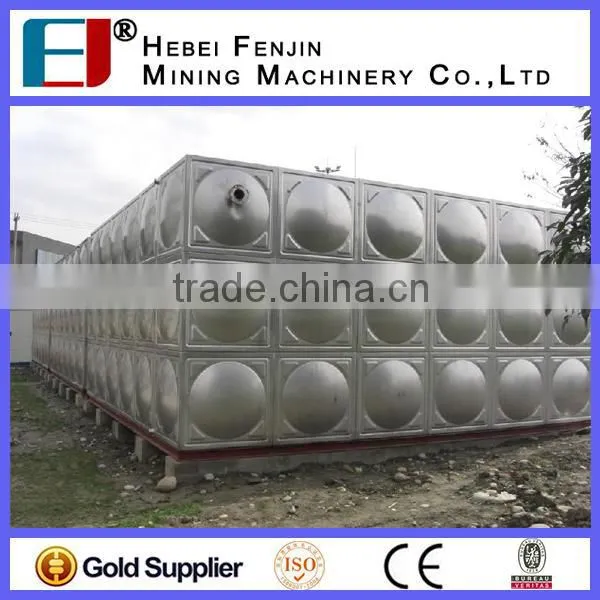 Stainless Steel Grade 304/316 Sectional Panel Firefighting Water Tank photo-6