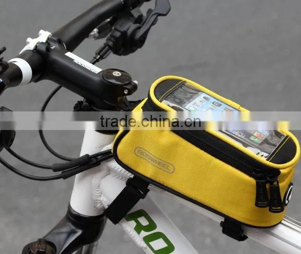 Wholesale Cycling Bike Bicycle Phone Case Frame Front Tube Bag bicycle bags