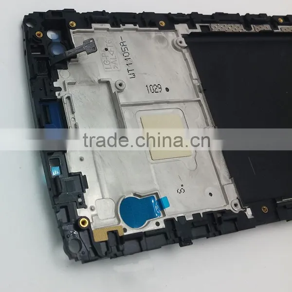 For LG V10 LCD Display Touch Screen With Digitizer Assembly and Bezel Frame Replacement Black photo-3