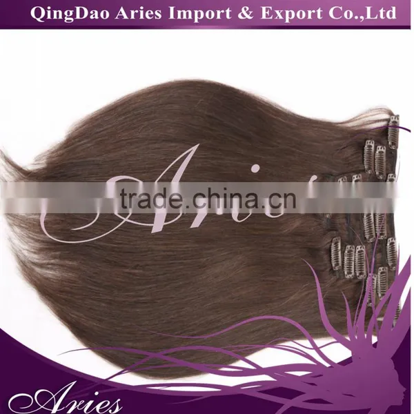 2016 Fast Selling Cheap Products Grade 5A 26 Inch Human Hair Remy Clip In Hair Extensions For photo-2