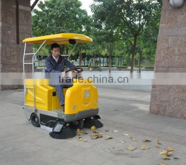 Automatic ride on floor sweeper machine concrete floor sweeper