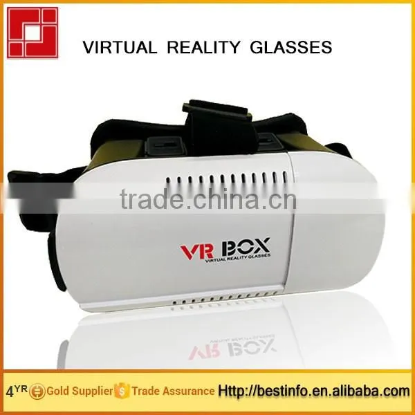 Promotion VR Case 2 for Smartphone Virtual Reality Glasses Headset 3D Vedio Movie vr 3d Box