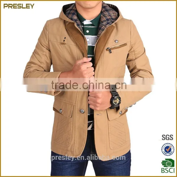 Fashion China Factory Wholesale Disassemble Hood Polyester M65 Field Jacket photo-2