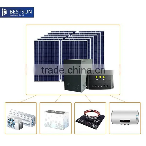 Solar Power Generator DC to AC System Solar Power System 5000w photo-5