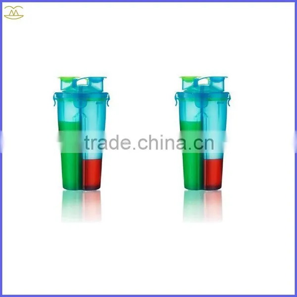 2016 New Design Bpa Free Tritan Material Protein Shaker With Extra Container