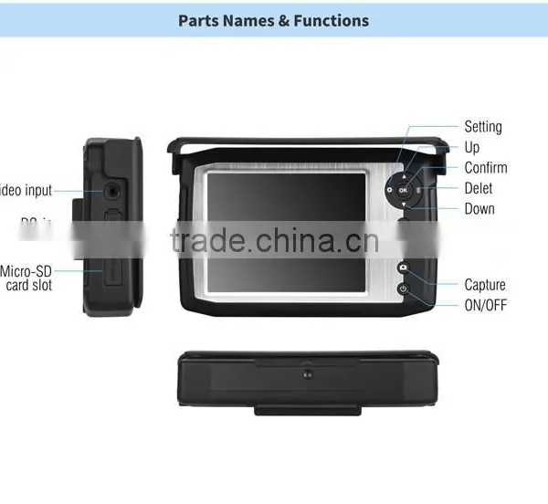 150m/100m/50m Underwater Fishing Finder Camera 5'' 1080P HD Video Fishing Finder Camera Work in Dark Field photo-3