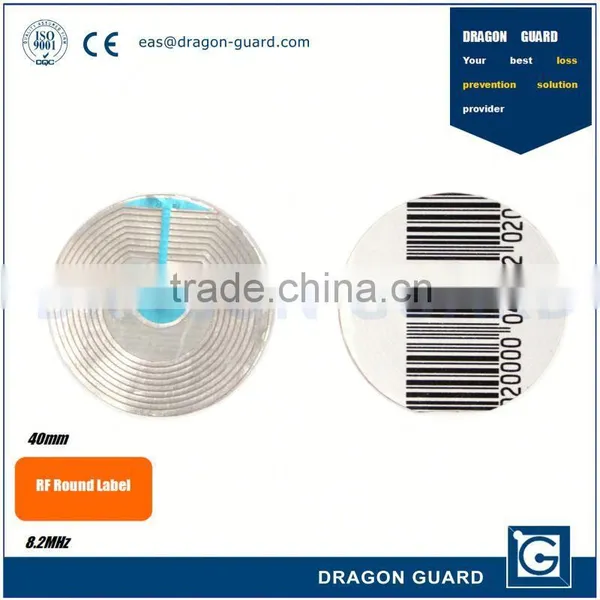 RF Eas Label With Barcode 4*4 & EAS Label With Barcode 4*4 Security & EAS Label 4x4cm photo-4