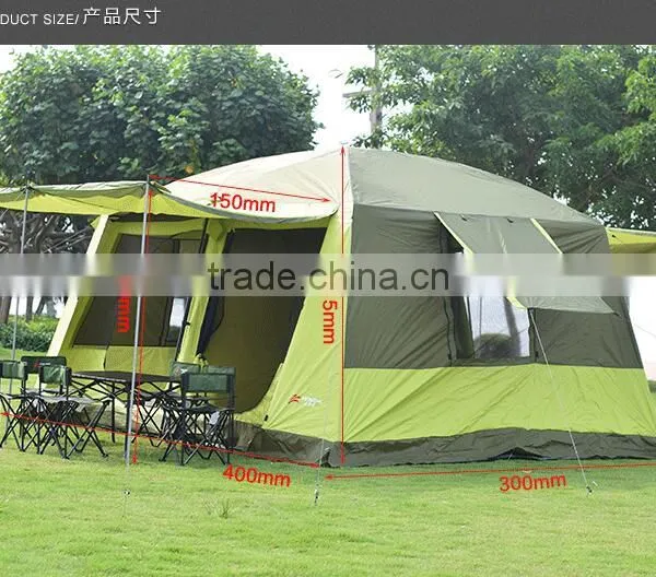 10-12 Person Outdoor Camping Tent With 4 Doors photo-3
