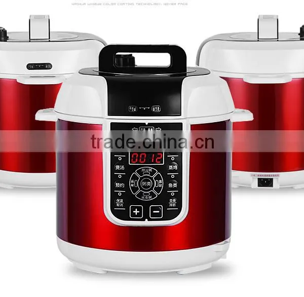 New Electrical Invention 3D Heating Non Stick Electric Rice Cooker Intelligent Pressure Cooker With Mechanical Pressure Control photo-4