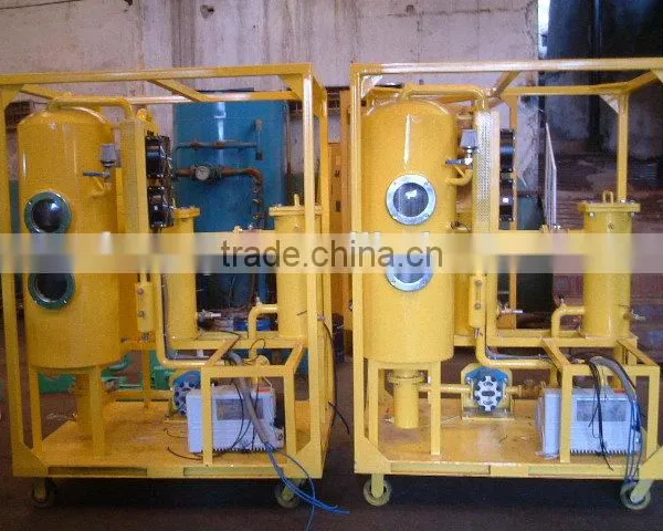 Engine Oil Filtration Purifier With 6000L/H Capacity for Hydralic Oil Turbine Oil Purification photo-3
