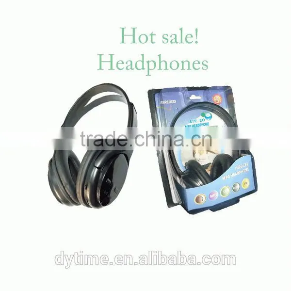 2015 Hot Sale Headphone Mp3 Player TF Card Mp3