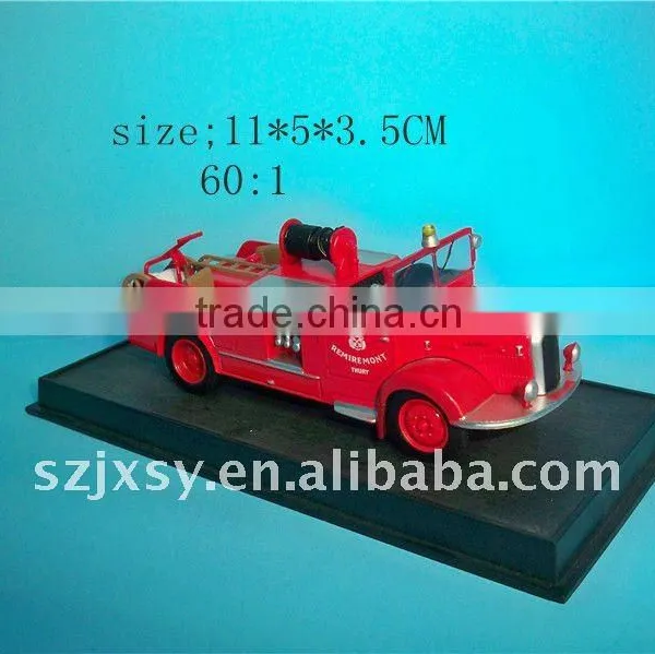 Resin fire engines model