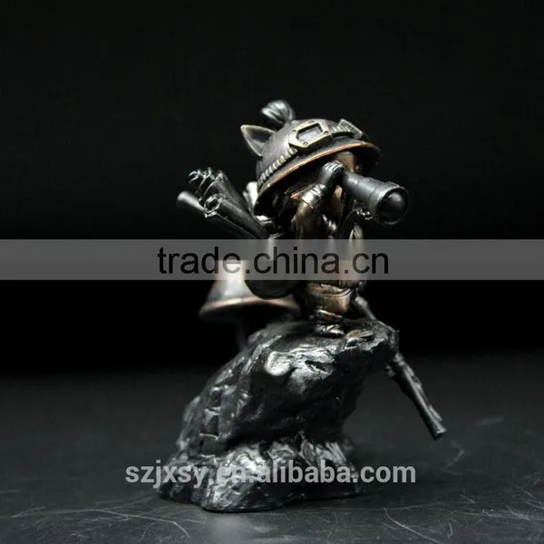 Brozen Game Character Model Resin Teemo photo-2