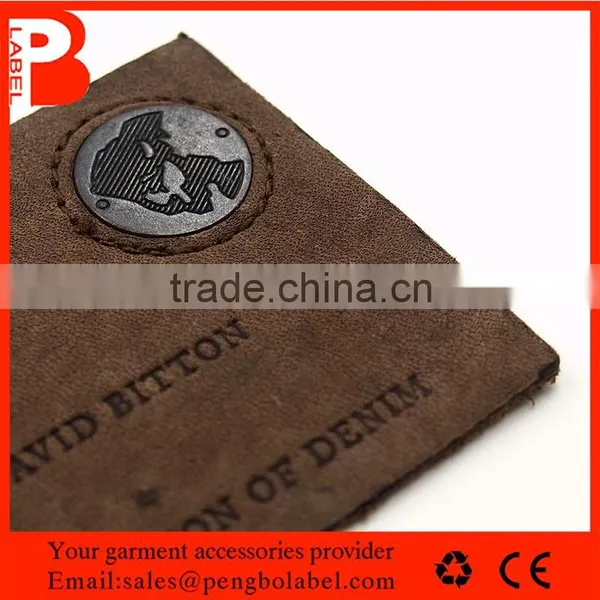 Hot Sale Patch for Clothes Jeans Leather Patch Labels photo-2