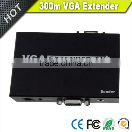 Vision Newest 300m VGA Extender Over Single CAT 5e/6 Cable photo-2
