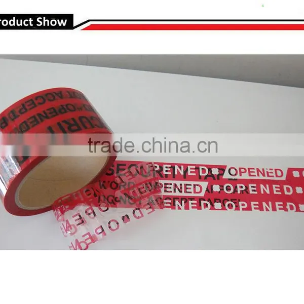 Customized Tamper Evident Security Tape Partial Transfer Sealing Tape photo-2