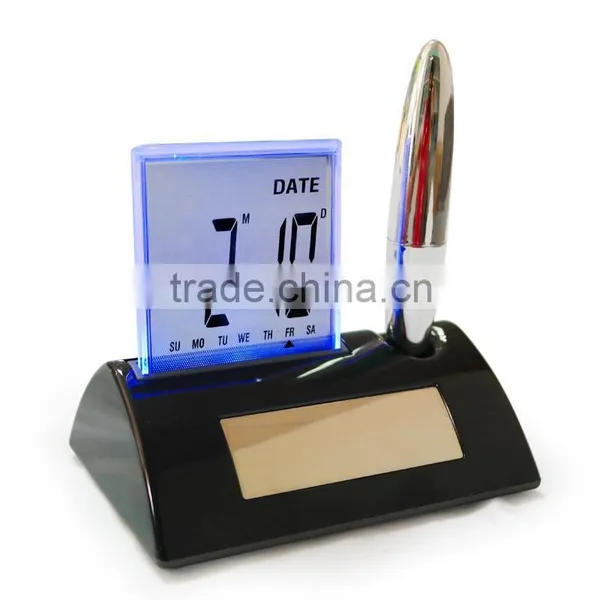 Good Quality Alarm Clock for Office With Pen Holder photo-3