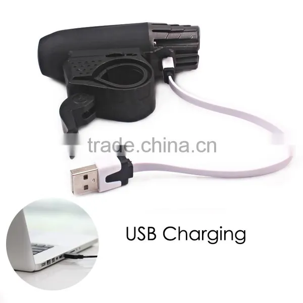 Asia Leader Lighting Products 4 Lightness Modes ABS CREE XPE 3W LED Bicycle Light photo-5