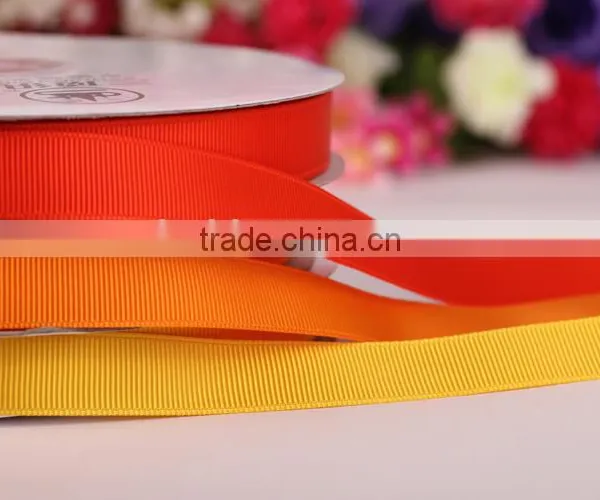 5/8" 100% Polyester Competitive Price Custom Grosgrain Ribbon photo-3