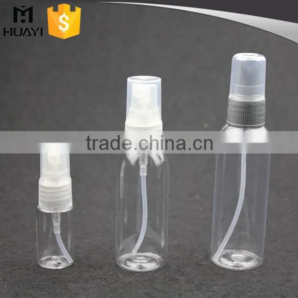 Brand New Recycled Travel Clear 100ml Plastic Spray PET Bottle