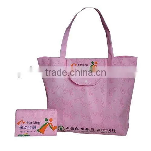 Recycle White Non Woven Hande Bag, Heat Transfer Printing Non-woven Bag photo-2