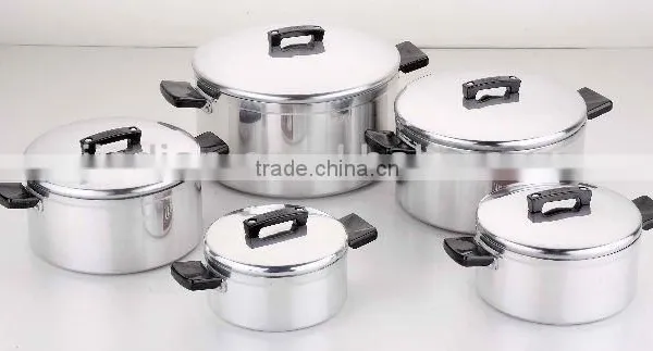 Good Quality 10pcs Aluminum Cooking Pot Set - Stock Pot
