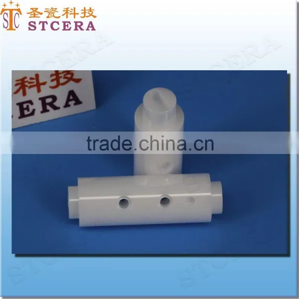 STCERA Zirconia Ceramic Pipe Sleeve High Quality Insulation Tubing Pipe