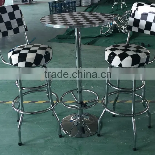 Bar Stool and Pub Table Set Kitchen Room Furniture CYS801B