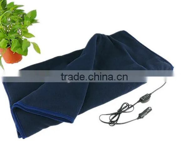 12V Polar Fleece Car Heating Blanket,travel Car Blanket. photo-3